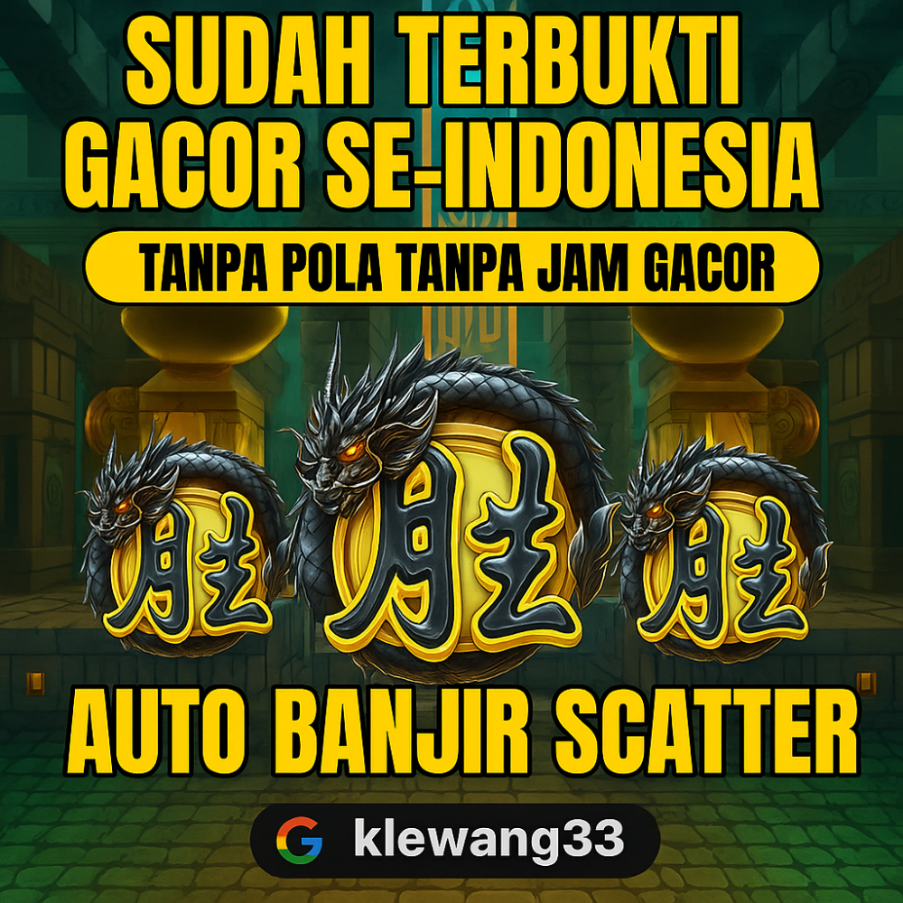 KLEWANG33 : Klaim Promo New Member 100% Bebas Ip Jaminan WD